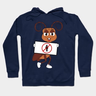 No More Men - Funny Cockroach Hoodie